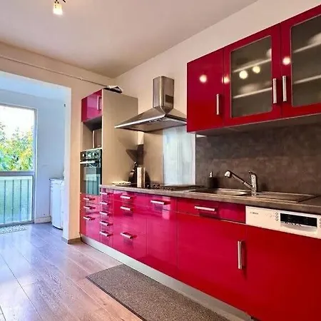 Casamea - Spacieux T3 Famille, Vue Mer, Parking Apartmán *