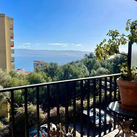 Appartement Casamea - Spacieux T3 Famille, Vue Mer, Parking Ajaccio (Corsica)